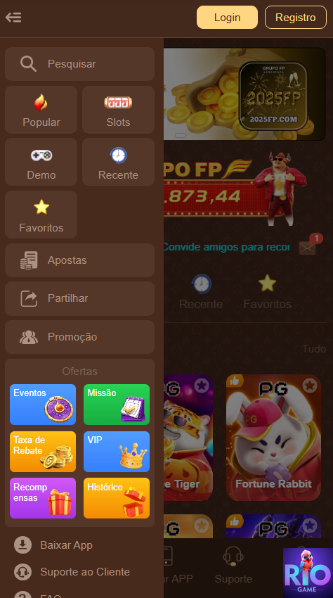 riogame.com Mobile App